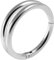AZARIO LONDON 925 Sterling Silber Doppelring 16 Gauge Scharnier Knorpel Ring Daith Ring Schmuck Piercing Schmuck 10 mm Durchmesser Sterling Silber Versilbert Nein, 10mm Diameter, Versilbertes