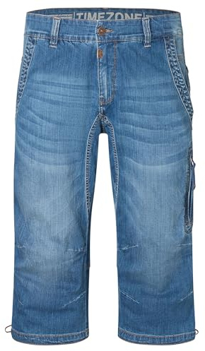 Timezone Herren 3/4 Jeans Shorts 25-10027 ConnorTZ knielange Jeanshose