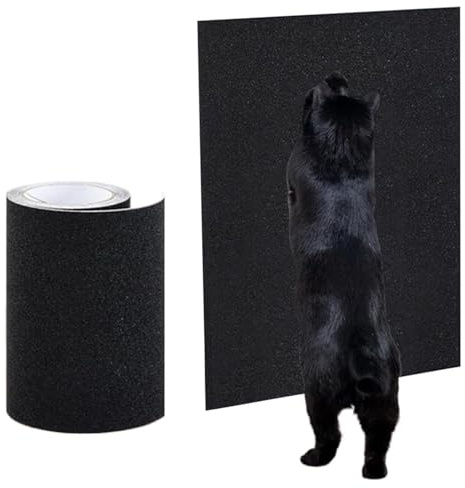 Dog Scratch Pad for Nails Adhesive Puppy Scratcher | Sticky Dog Scratching Mat for Pet Parents Animal Lovers Apartment Wall Door Sofa Home Office Shelters Bedroom Living Room