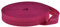 25m Baumwoll-Schrägband uni 20mm breit gefalzt Einfassband 50 Farben wählbar, Farbe:magenta