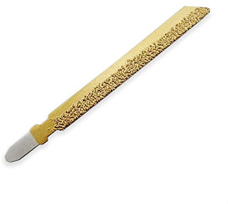 SHDIATOOL Diamond Jig Saw Blade 1 PK Diameter 4 inches/100mm Grit46 Vacuum Brazed Cutting Granite Marble Ceramic Tile Brick Plastic