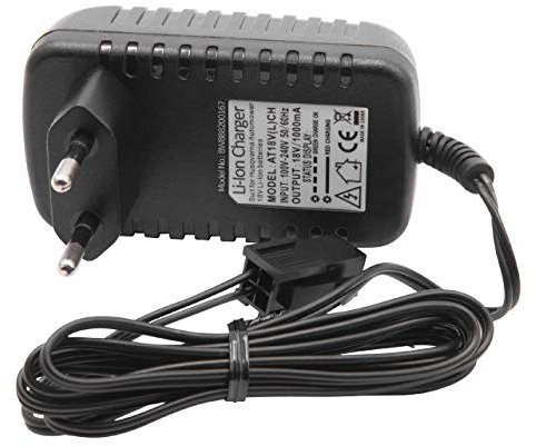 vhbw Ladegerät kompatibel mit Husqvarna 588 14 64-02 Akku-Rasenmäher Roboter Li-Ion-Akkus (18V)