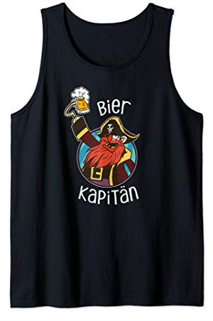 Pirat Bier Kapitän - Party Alkohol Verkleidung Apres Ski Tank Top