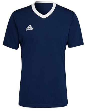adidas Men's Entrada 22 Jersey, Team Navy Blue, Small