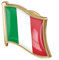 1 Stück Italienische Flagge Pinabzeichen Metall Emaal Revers Pin Brosche Italienische Flagge Nationale Emblem Abzeichen Neuheit Zubehör