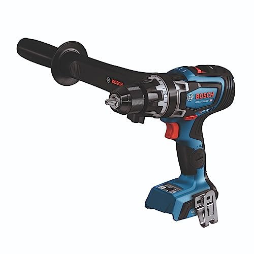 BOSCH GSB18V-1330CN PROFACTOR - Taladro percutor de 18 V conectado listo para conectar de 1/2 pulgada (herramienta básica)