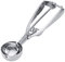 Tiiyee Cucharas para Galletas, Acero Inoxidable Porcionador Helados Helado Cuchara Acero con Liberación Gatillo Galletas Cucharadas Cucharada Masa Hornear Magdalenas Muffins(4CM)