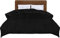 Utopia Bedding Bettdecke 155 x 220 cm, Ganzjahres-Bettdecke, Leichte Bettdecke mit Polyesterfüllung, Mikrofaser Schlafdecke (Schwarz)