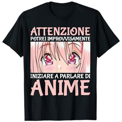 Anime Manga Ragazze Kawaii Otaku Maglietta