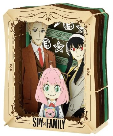 ensky - Spy x Family - Family, Papiertheater Bastelset (PT-248)