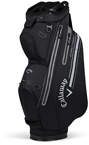 Callaway Golf Chev Dry Waterproof Cart Bag (2023 version),Black