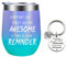 Edelstahl Kaffeebecher mit Gravur, Geschenk für Mädchen Frauen, Sometimes You Forget You Are Awesome Thermobecher für ihr Geburtstag Geschenk, 350ml Blauer Violetter Kaffeetasse mit Schlüsselanhänger
