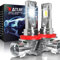 KATUR Ampoule H11 LED, 16000LM H11 Phares Avant De Voitures, 6000K Blanc 500% Lumineuses H9 H8 LED Voiture Anti Erreur Canbus, Plug and Play 1:1 Remplace Lampes Halogènes Et Xénon, 2 Pièces