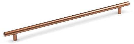 Antiker Kupfergriff für Küchenschränke, 320 mm Zentren