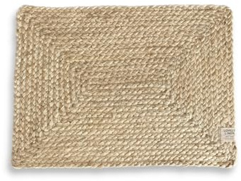 Kardelen Lovely Linen Breezy Tischset Jute Natural beige 33x45cm (1 Stück)