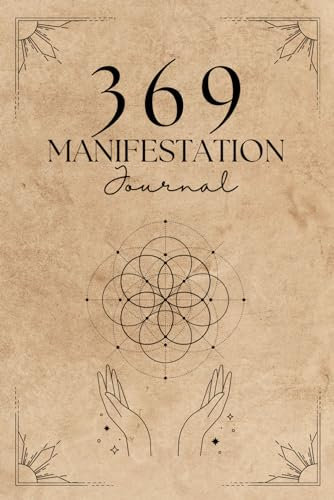 369 Manifestation Journal: Vintage Law of Attraction Planner - Undated 123 pages for 63 Days