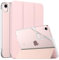 MoKo Cover Compatibile con Nuovo iPad Mini 7 (A17 PRO) 2024, Custodia iPad Mini 6a Generazione 2021 (8,3 Pollici), Custodia iPad Mini 6, TPU Cover Posteriore per iPad Mini 7, Rosa Trasparente