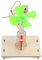 BESTonZON 1stk Experimentelles Spielzeug Miniaturbausatz Generator-lehrmodell Windmühlengenerator Spielzeuge Mini-Motor-kit Puzzle-Spielzeug Schulwissenschaft DIY Dynamo Holz Kind Werkzeug