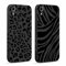 Pnakqil 2 Stück Handyhülle für iPhone XR 6,1 Hülle, Wildes Zebra Leopard Bemaltes Muster Case Silikon Weiche für Mädchen Modische TPU Dünn Stoßfeste Kameratasche Tasche Schutzhülle