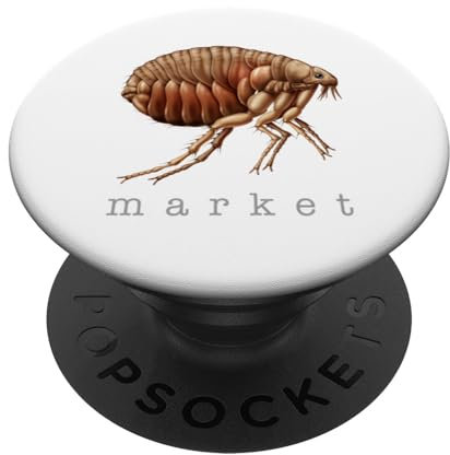 Lustiges Flohmarkt-Design PopSockets mit austauschbarem PopGrip