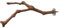 Perchoir à oiseaux en bois de vigne – Branche d'oiseau en bois, bâton debout pour perruche | Bâtons d'escalade naturels pour oiseaux debout, accessoires pour perruche