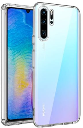 GiiKa für Huawei P30 Pro Hülle Silikon, Ultra Dünne Handyhülle für P30 Pro Case, Kratzfeste, Soft TPU, Stoßfeste, Ganzkörper Telefonhülle Kompatible mit Huawei P30 Pro Schutzhülle, Transparent