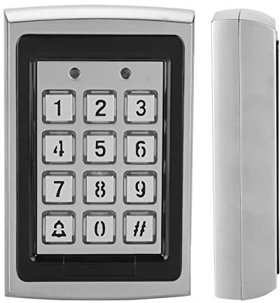 Metal Access Control Integrated Mac | Card Reader, Keypad, Intercom System | Secure Entry Solution for Home & Office