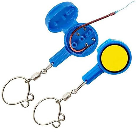 2 Pcs Fishing Knot Tying Tool – Hook Tying Tool for Beginners, Strong & Easy Knot Maker – Fishing Accessories for Anglers with Lure Hook Protectors