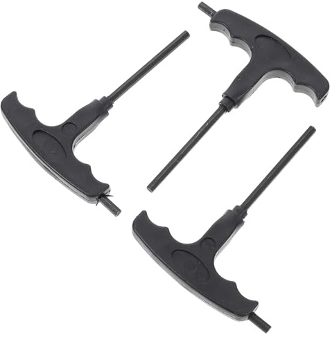 Angoily Clé à Boulons pour Patins roulettes 4 Pièces, Acier Carbone, Tournevis Manuel, Démonte-Roues Noir, Outil de Maintenance pour Rollers, Adapté aux Amateurs et Professionnels
