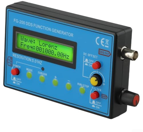 0 01 Hz bis 500 kHz DDS-Funktionssignalgenerator mit mehreren Ausgangswellenformen für Oszilloskop-Kalibrierung