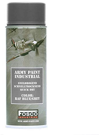 Bomboletta di vernice MILITARE SPRAY FOSCO 400 ML RAF BLUE/GREY 469312 BLUE/GREY DECORATIVA AIRSOFT