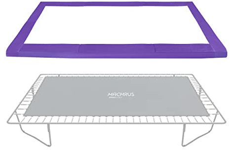 Machrus Upper Bounce Trampoline Super Spring Cover - Safety Pad, Fits 14 FT Round Trampoline Frame - Blue/Green