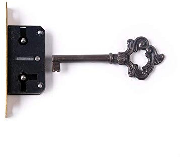 Holzando.de Einsteckschloss mit SchlÙssel (B-b, 20mm)