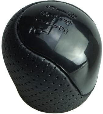 Newtown2700-parts perforierter Schaltknauf kompatibel/Ersatzteil für Hyundai Elantra I30 FD GD IX35 Tucson Kia Optima Soul 6-GANG Schwarz