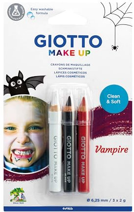 Giotto Make Up Vampiro Lápices Cosméticos Blíster 3 Unidades