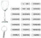 20 pièces Charmes de Verre à Vin, Mot d'inspiration Étiquettes de Marqueurs de Boisson de Gobelet avec Boucle Conception pour Cocktail Champagne Soirée Dégustation Fournitures de Décoration Cadeaux