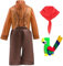 LCXYYY Antonio Verkleidung Kostüm Junge Cosplay Madrigal Antonio Weste Hemd Hose und Papagei Puppe Anzug für Kinder Halloween Karneval Geburtstag Party Fancy Taufe Zeremonie Geschenk 1-7 Jahre