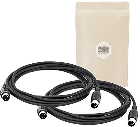 MIDI-Verlängerungskabel, 5-polig, Audio, Musik, männlich, 100 cm