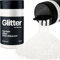 Hemway Premium Glitter Shaker - White Iridescent | Chunky Metallic Flake Sequins for Resin & Epoxy Crafts | Craft Supplies for Tumblers, Festival, Hair, Face, Body, Eye & Nail Art | 130 g