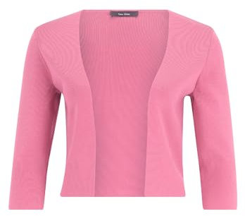 Vera Mont Damen Strickbolero Langarm S, Rose Pink