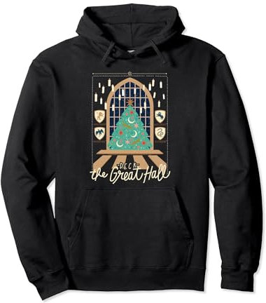 Harry Potter Deck The Great Hall For Christmas Pullover Hoodie