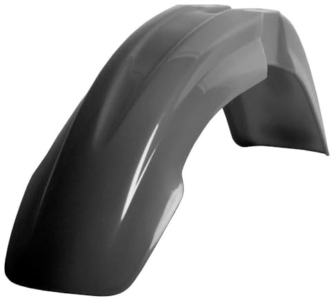 POLISPORT 8552200015 - Robuster und langlebiger Kotflügel vorne kompatibel mit Motorrädern Yamaha in Farbe Grau