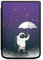 DeinDesign Coque pour liseuse Compatible avec Vivlio Touch HD Plus Etui pour liseuse Protection pour liseuse Astronaute Parapluie Space