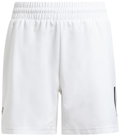 adidas Garçon Boys Club Tennis 3-Stripes Shorts, White, 13-14 Years