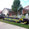 Halloween Banner - Extra Lange Hintergrund Dekoration, Lila Kürbis Schloss Mond Yard Banner, Hängende Deko für Home Garten Drinnen Draußen