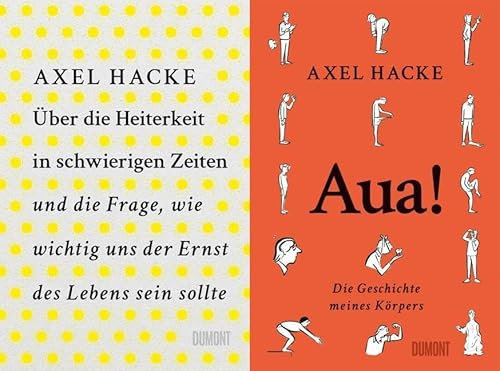 2 schöne Bücher von Axel Hacke im Set + 1 exklusives Postkartenset