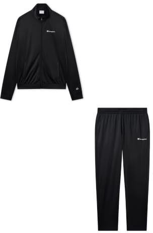 Champion Legacy Men Trainingsanzug Small Logo, XL, Schwarz, Schwarz, XL