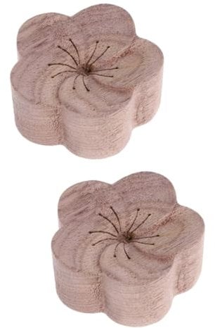 IWOWHERO 2stücke Diffusor Aus Holz Für Ätherische Öle Umweltfreundlicher Aromatherapie-Helfer Für Erholsamen Schlaf Im Büro Zuhause Und Schlafzimmer Blossom