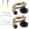 OMIGA Lampenaufhängung 2 Stück Lampe Seil Retro Deckenlampe E27 Hanfseillampe mit Kabel 100 cm Deckenlampe Industrial Seillampe für Küche Haus Cafe Bar Lager Bauernhof Beleuchtung (Ohne Birne)