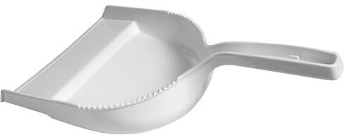 4 Stück Hygoclean Kehrschaufel | Kunststoff, weiß, L: 35,5cm, Kehrschaufel, Kehrblech, Schaufel